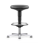 Taboret Cleanroom wysoki z ringiem, BIMOS Allround 3, Gwarancja 10-lat 